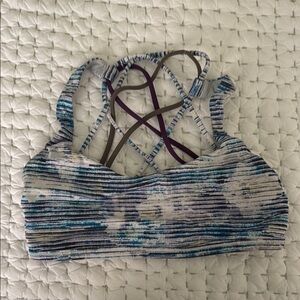Lululemon multicolor sports bra